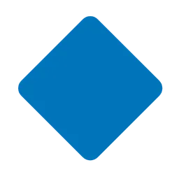 Large Blue Diamond — Microsoft