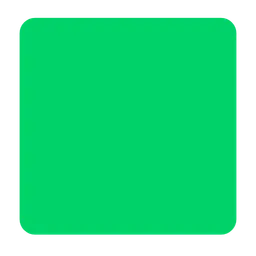 녹색 사각형 — Microsoft