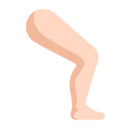 Leg: Light Skin Tone — Microsoft