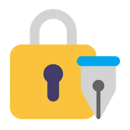 Lock with Ink Pen — Microsoft
