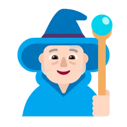 Mage: Light Skin Tone — Microsoft