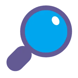 Right-Pointing Magnifying Glass — Microsoft