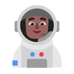 Man Astronaut: Medium-Dark Skin Tone — Microsoft