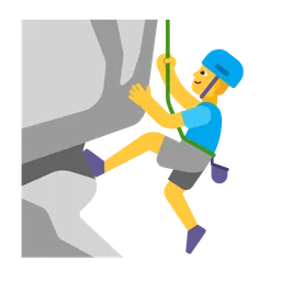 Man Climbing — Microsoft