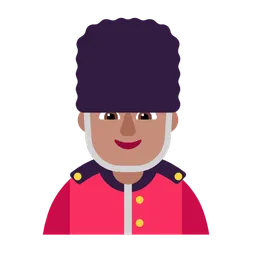 Man Guard: Medium Skin Tone — Microsoft