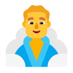 Man in Steamy Room — Microsoft