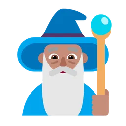Man Mage: Medium Skin Tone — Microsoft