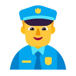 Man Police Officer — Microsoft