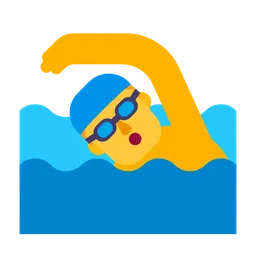 Man Swimming — Microsoft