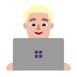 남자 기술자: 중간 밝은 피부 톤 — Microsoft