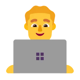 남자 기술자 — Microsoft