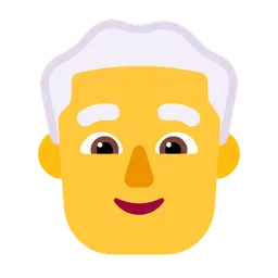 Man: White Hair — Microsoft