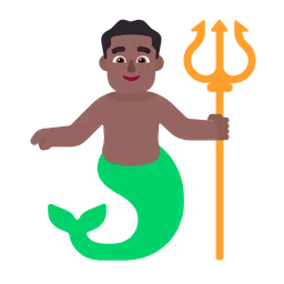 Merman: Medium-Dark Skin Tone — Microsoft