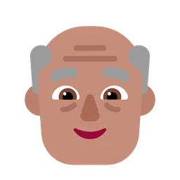 Old Man: Medium Skin Tone — Microsoft
