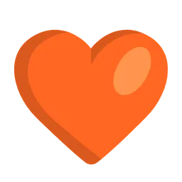 Orange Heart — Microsoft