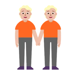 People Holding Hands: Medium-Light Skin Tone — Microsoft