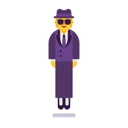 Man in Business Suit Levitating — Microsoft