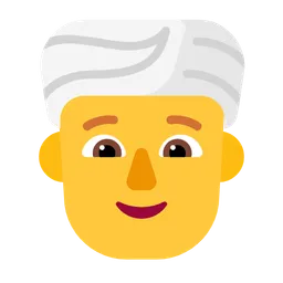 터번을 착용한 사람 — Microsoft
