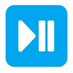 재생 또는 일시 중지 버튼 — Microsoft