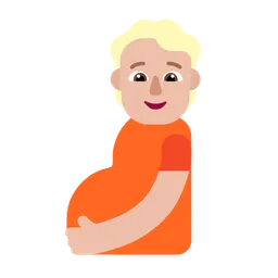 Pregnant Person: Medium-Light Skin Tone — Microsoft
