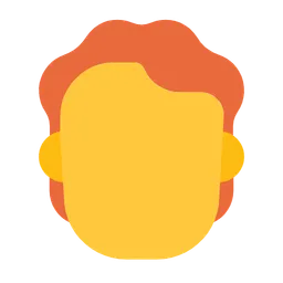 Emoji Component Red Hair — Microsoft