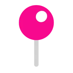 Round Pushpin — Microsoft
