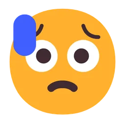Disappointed but Relieved Face — Microsoft