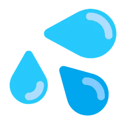 Splashing Sweat Symbol — Microsoft