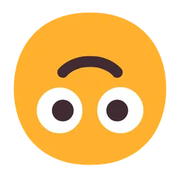 Upside-Down Face — Microsoft