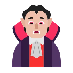 뱀파이어: 중간 밝은 피부 톤 — Microsoft