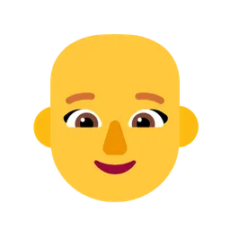 Woman: Bald — Microsoft