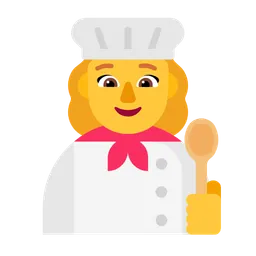 Woman Cook — Microsoft