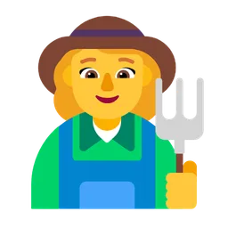 Woman Farmer — Microsoft