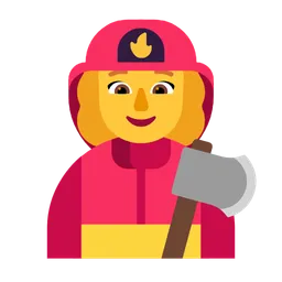 Woman Firefighter — Microsoft