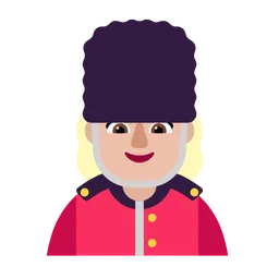 Woman Guard: Medium-Light Skin Tone — Microsoft
