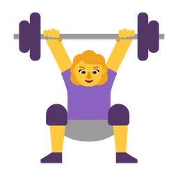 Woman Lifting Weights — Microsoft