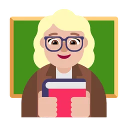 Woman Teacher: Medium-Light Skin Tone — Microsoft