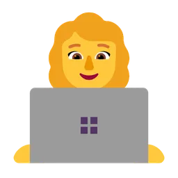 여성 기술자 — Microsoft