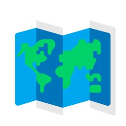 세계 지도 — Microsoft