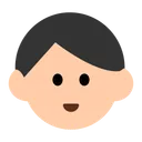 소년: 밝은 피부 톤