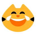 기쁨의 눈물을 흘리는 고양이