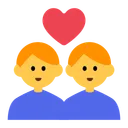 Couple with Heart: Man, Man