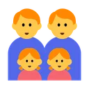 Family: Man, Man, Girl, Girl