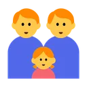 Family: Man, Man, Girl