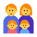 Family: Man, Woman, Girl, Boy