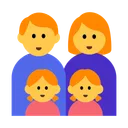 Family: Man, Woman, Girl, Girl