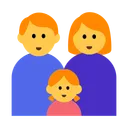 Family: Man, Woman, Girl