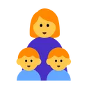 Family: Woman, Boy, Boy