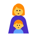 Family: Woman, Boy