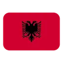 Flag: Albania